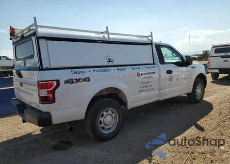 2020 Ford F150 из США, поврежденный, VIN 1FTMF1E57LKD34450